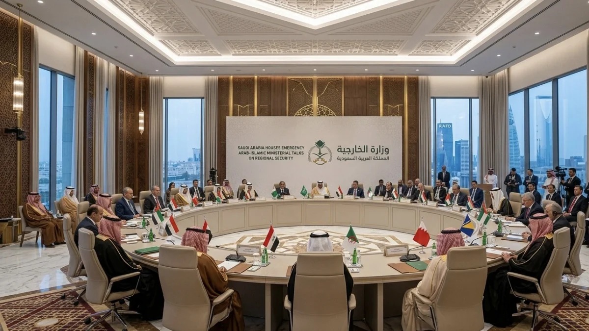 Saudi Arabia Leads Emergency Regional Security Talks