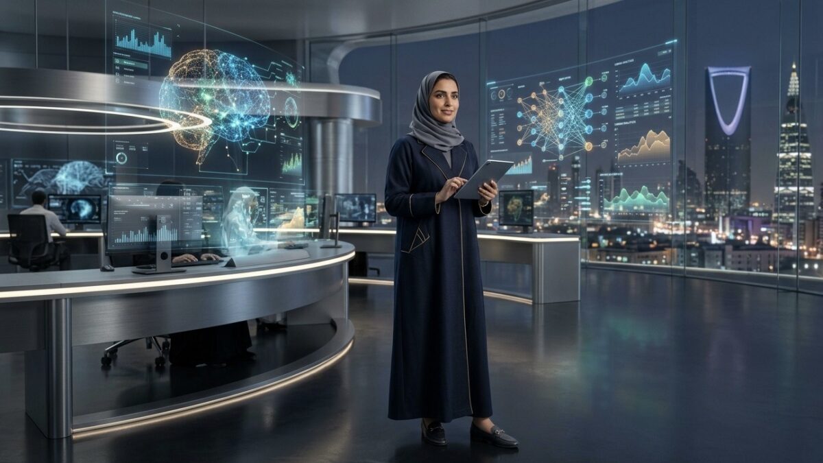 Saudi Arabia Leads Global Female AI Empowerment