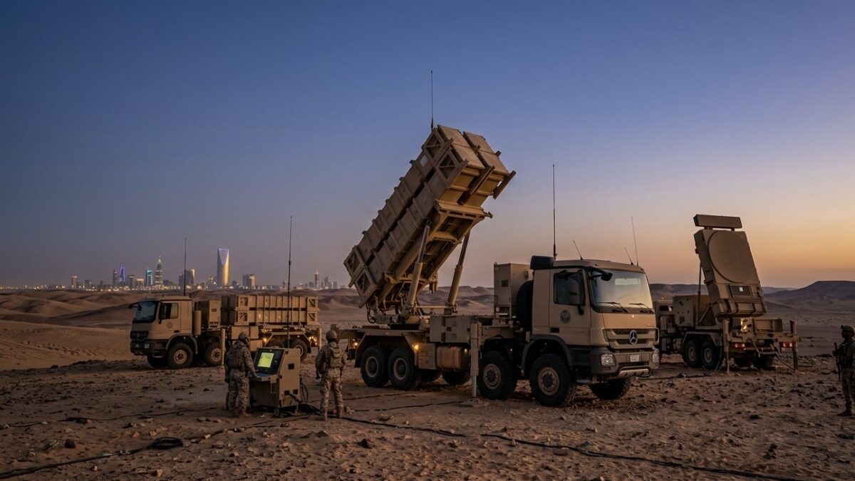 Saudi Air Defenses Intercept 7 Missiles Over Riyadh