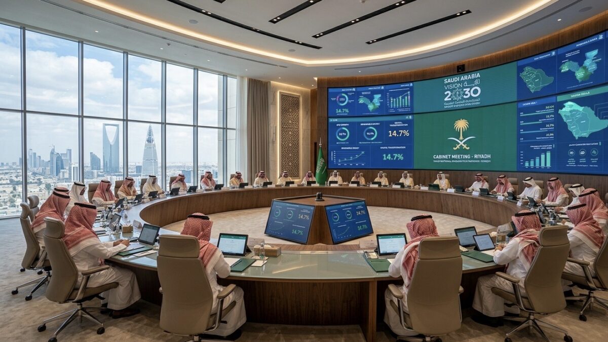 Crown Prince Reviews Vision 2030: 93% of Targets Met