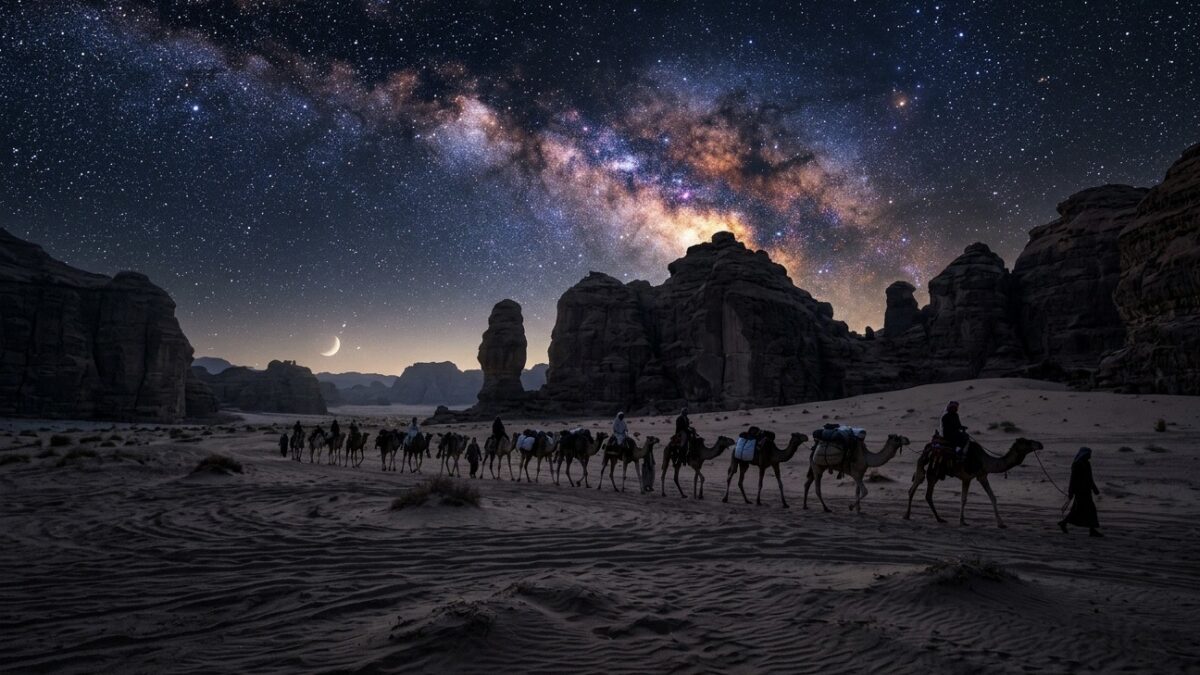 Celestial Navigation: How Stars Guided Ancient Hajj Pilgrims