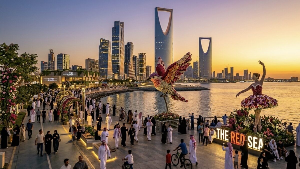 Boulevard Flowers Opens: Riyadh’s New Floral Landmark