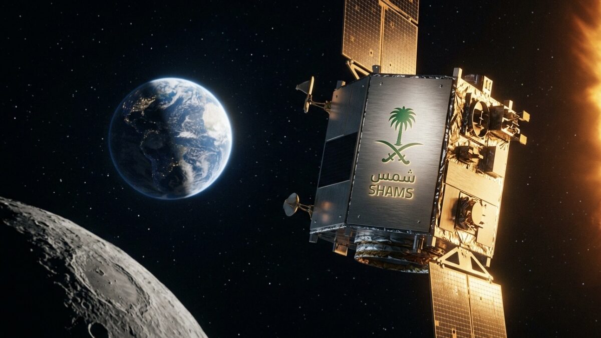 Saudi Arabia Launches Shams Satellite via Artemis II