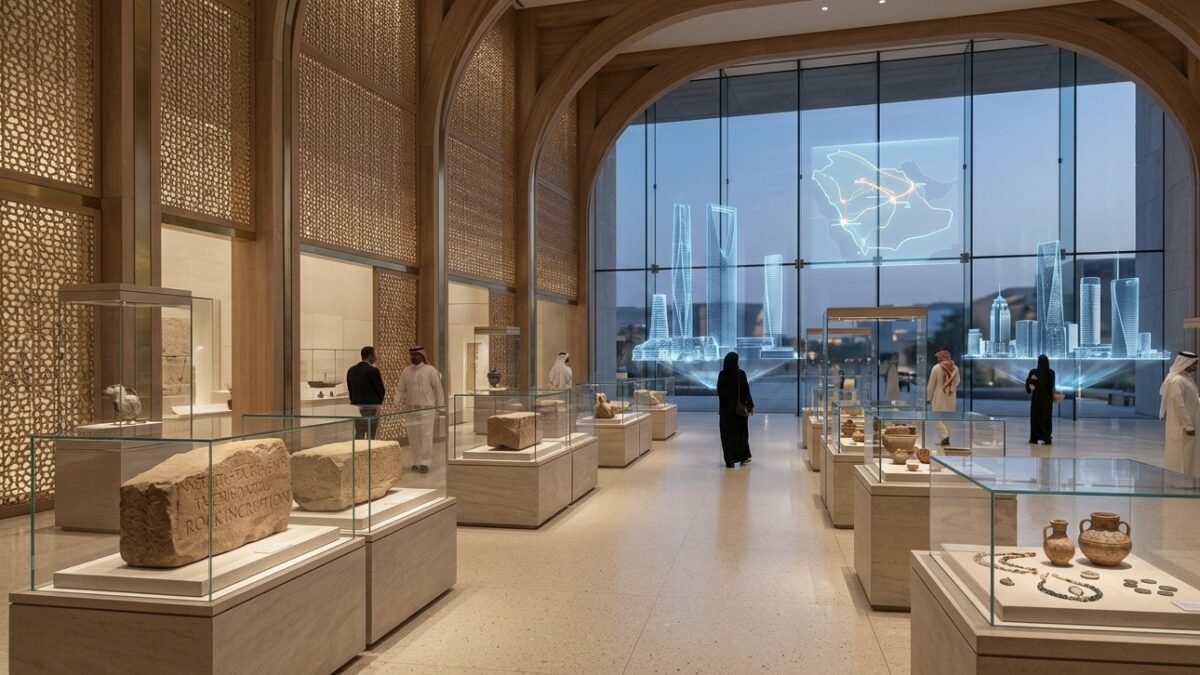 Saudi History and Vision 2030 in Focus at Global Festival