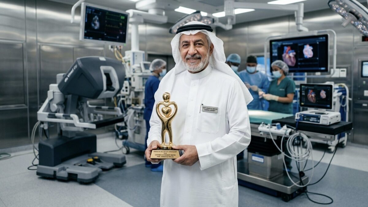 Saudi Surgeon Wins US Lifetime Achievement Award