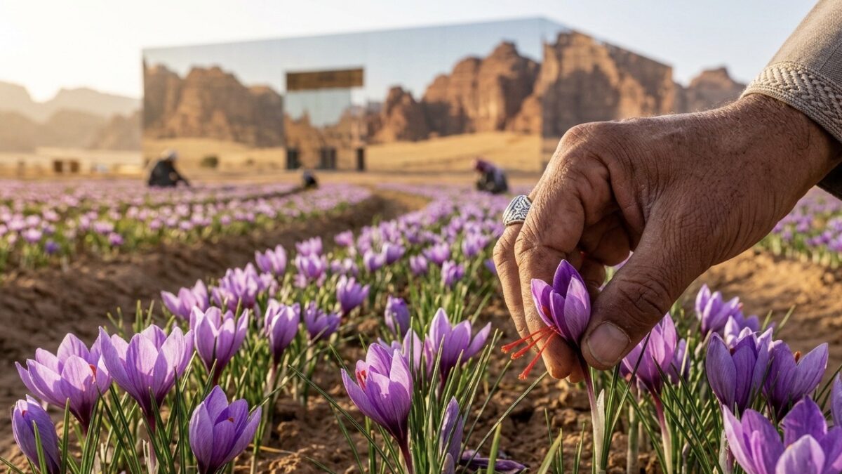 AlUla Saffron Trials Drive Saudi Crop Diversification
