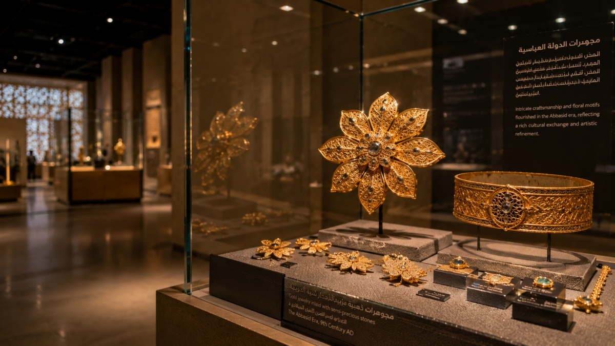 Saudi Arabia Uncovers Abbasid-Era Gold Jewelry Hoard
