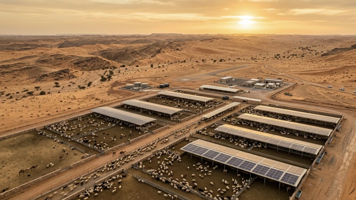 Saudi Food Security: Northern Borders Livestock Hub