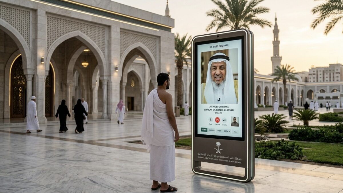 Saudi Digital Transformation: Smart Kiosks for Hajj