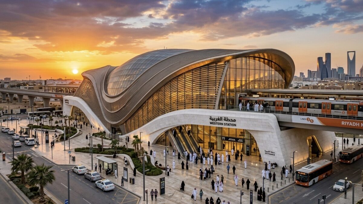 Riyadh Metro Western Station Opens: A New Era for Mobility