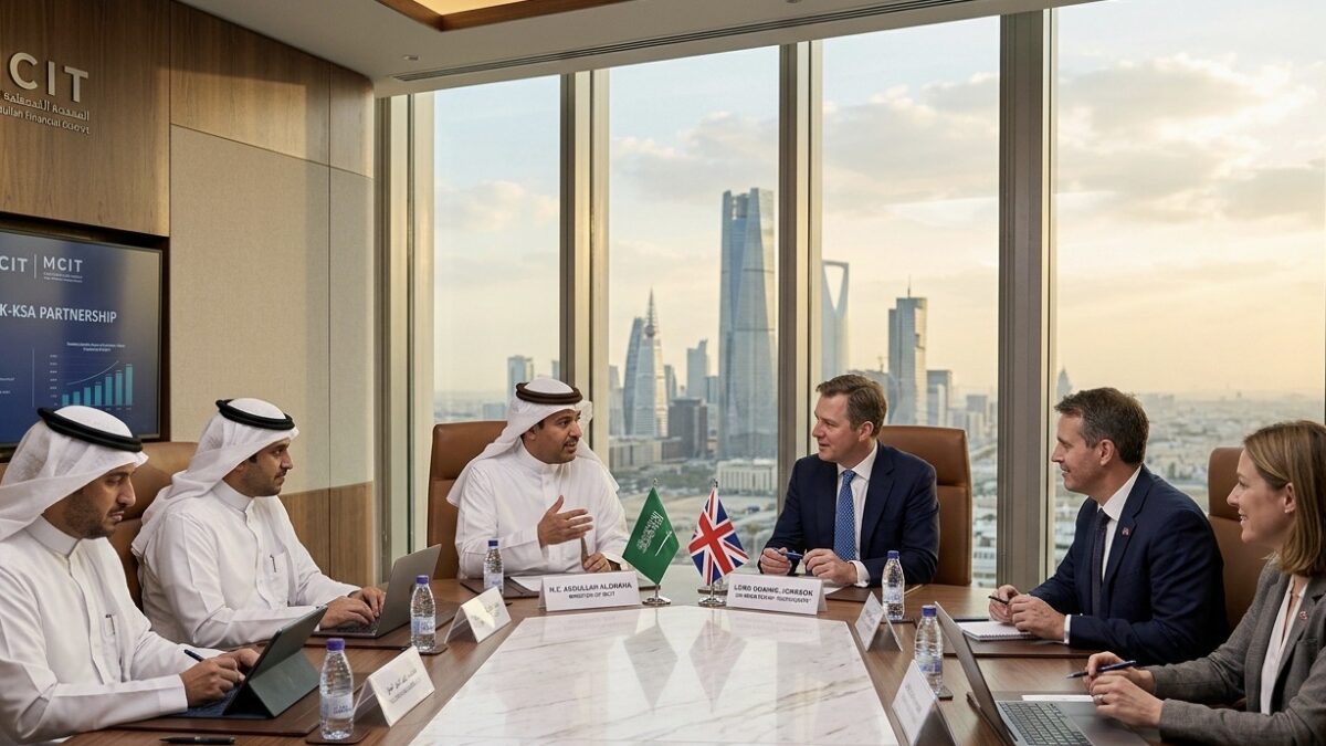 Saudi-UK Digital Economy Partnership:
