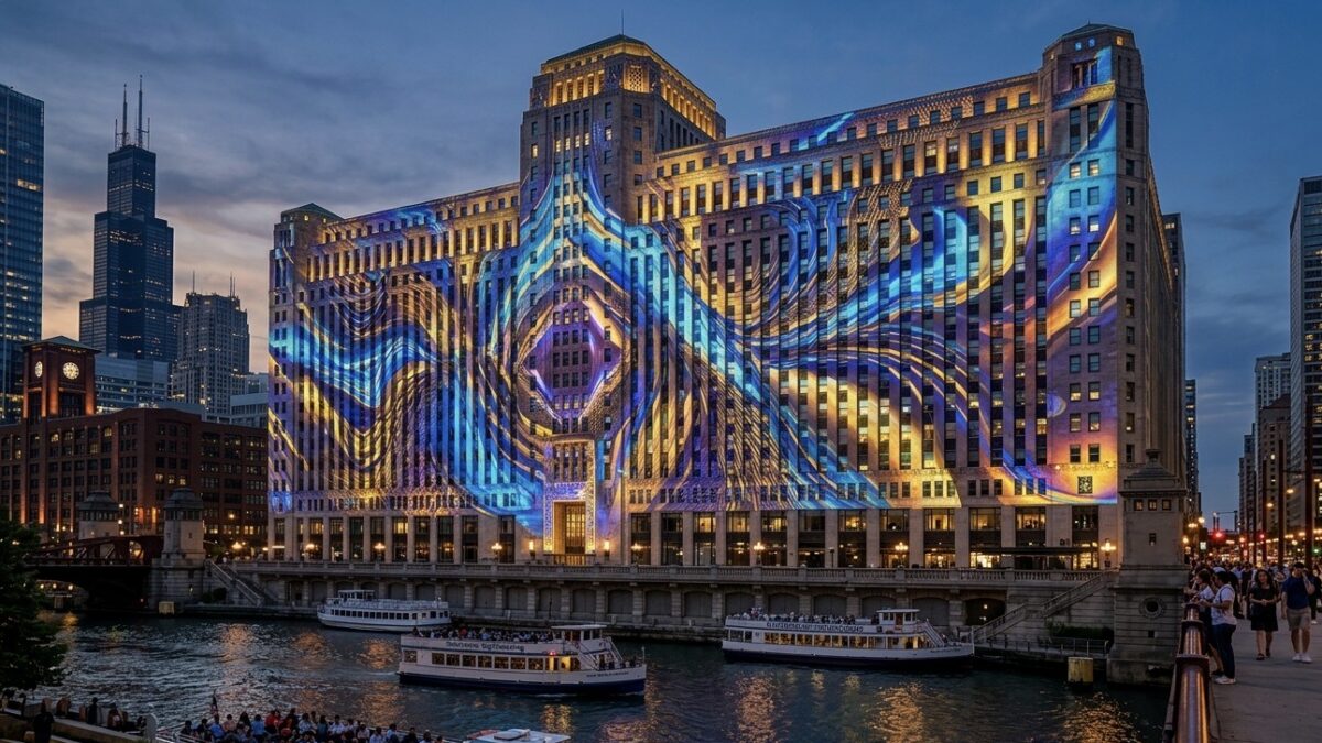 Saudi Audiovisual Art Debuts at Chicago’s ART on THE MART