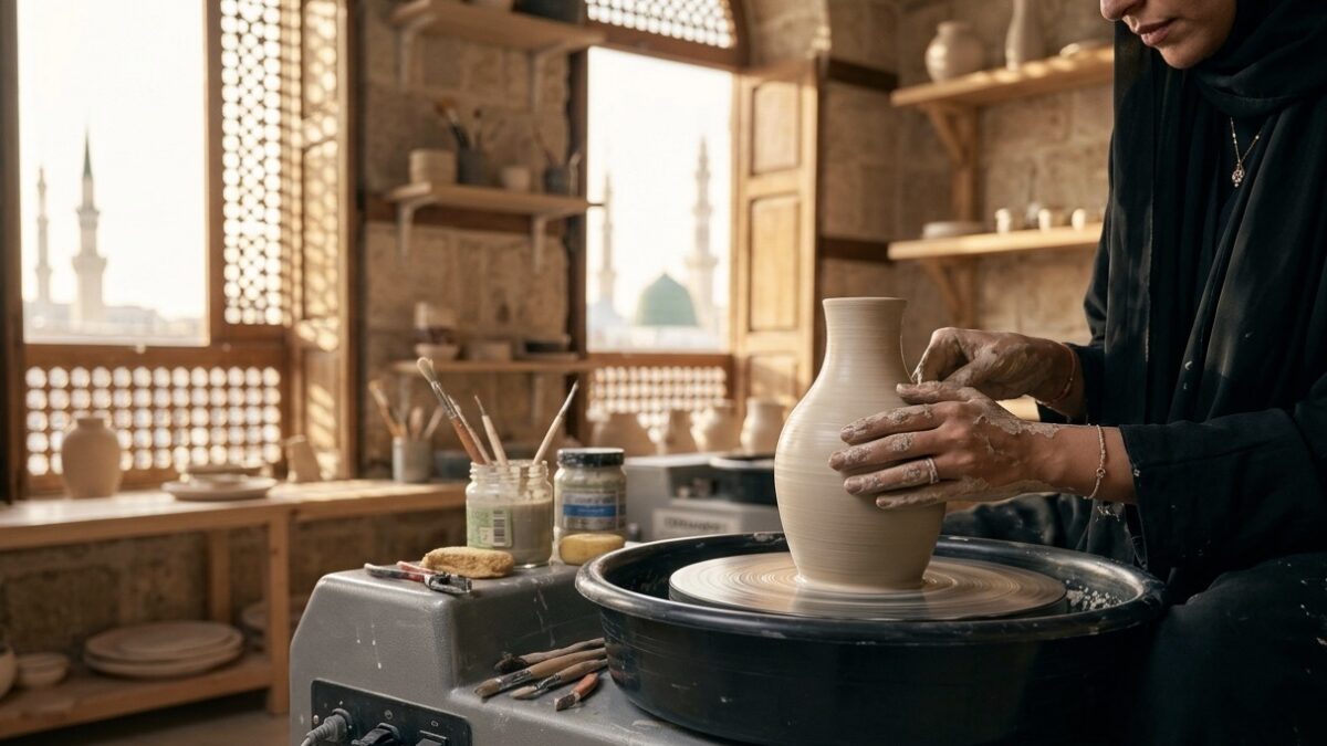 Pottery Drives Saudi Creative Economy in Madinah