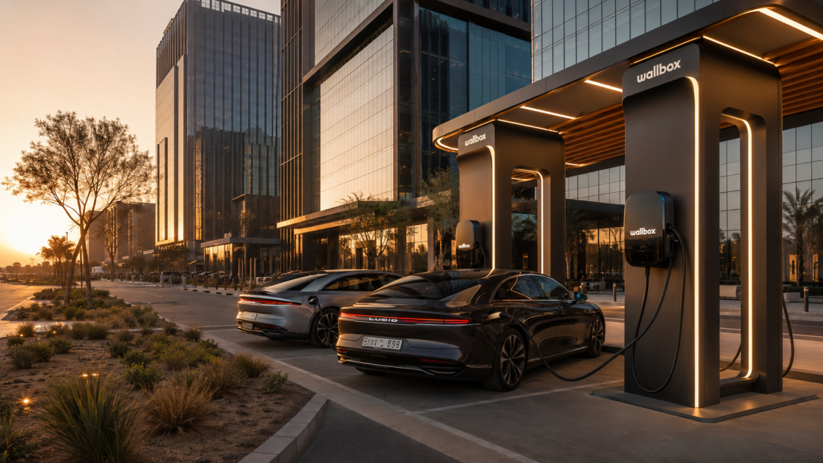 Wallbox and Turning Point Energy Cross 10,000 EV Charger Installations in Saudi Arabia