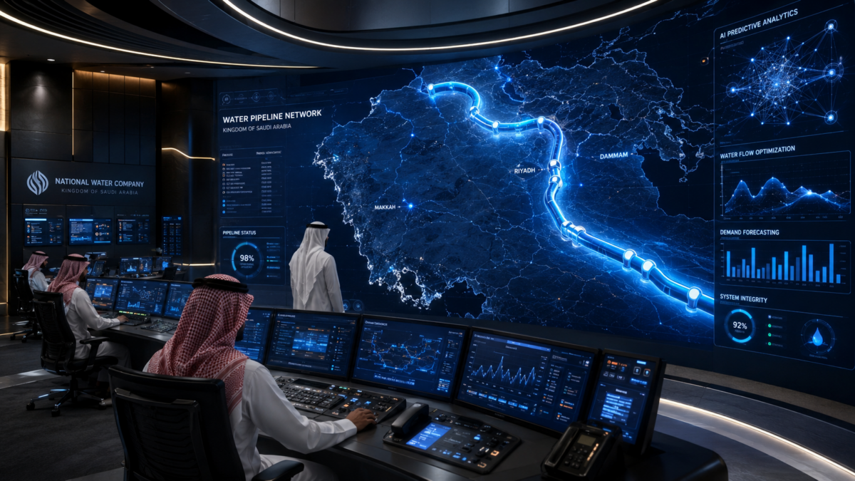 Cognitive Infrastructure: Saudi Arabia Integrates AI Systems to Solidify National Water Security