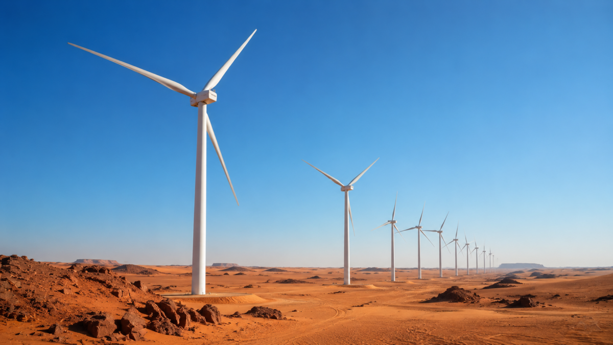 Atmospheric Power: Saudi Arabia Expands Utility-Scale Wind Energy Projects Across Central Province