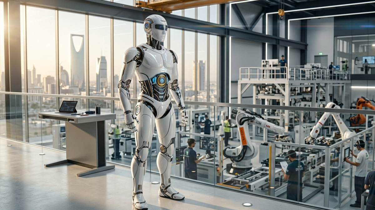 Riyadh to Manufacture 10,000 AI Humanoid Robots to Secure Sovereign Tech Capabilities