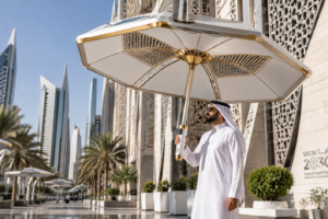 Innovative heat protection umbrella design for Hajj and Umrah pilgrims in Makkah