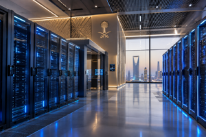 Secure private cloud server infrastructure supporting PDPL compliance in Saudi Arabia